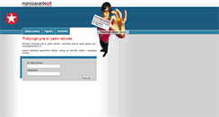 Desktop Screenshot of manopavarde.lt